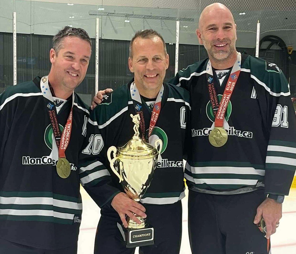 Champion provincial vétérans : l’équipe conserve son titre !