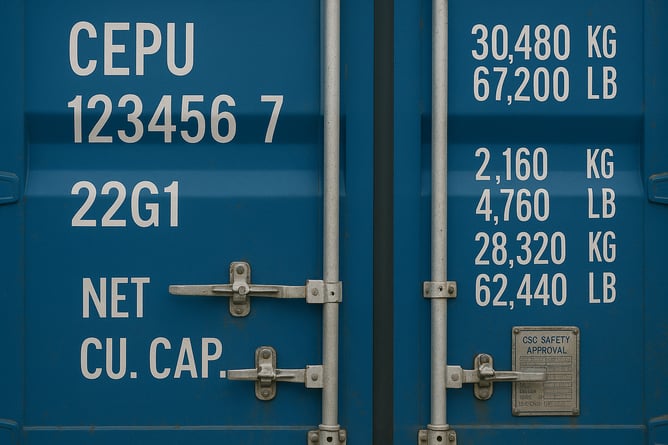 What Do the Numbers on a Shipping Container Mean?