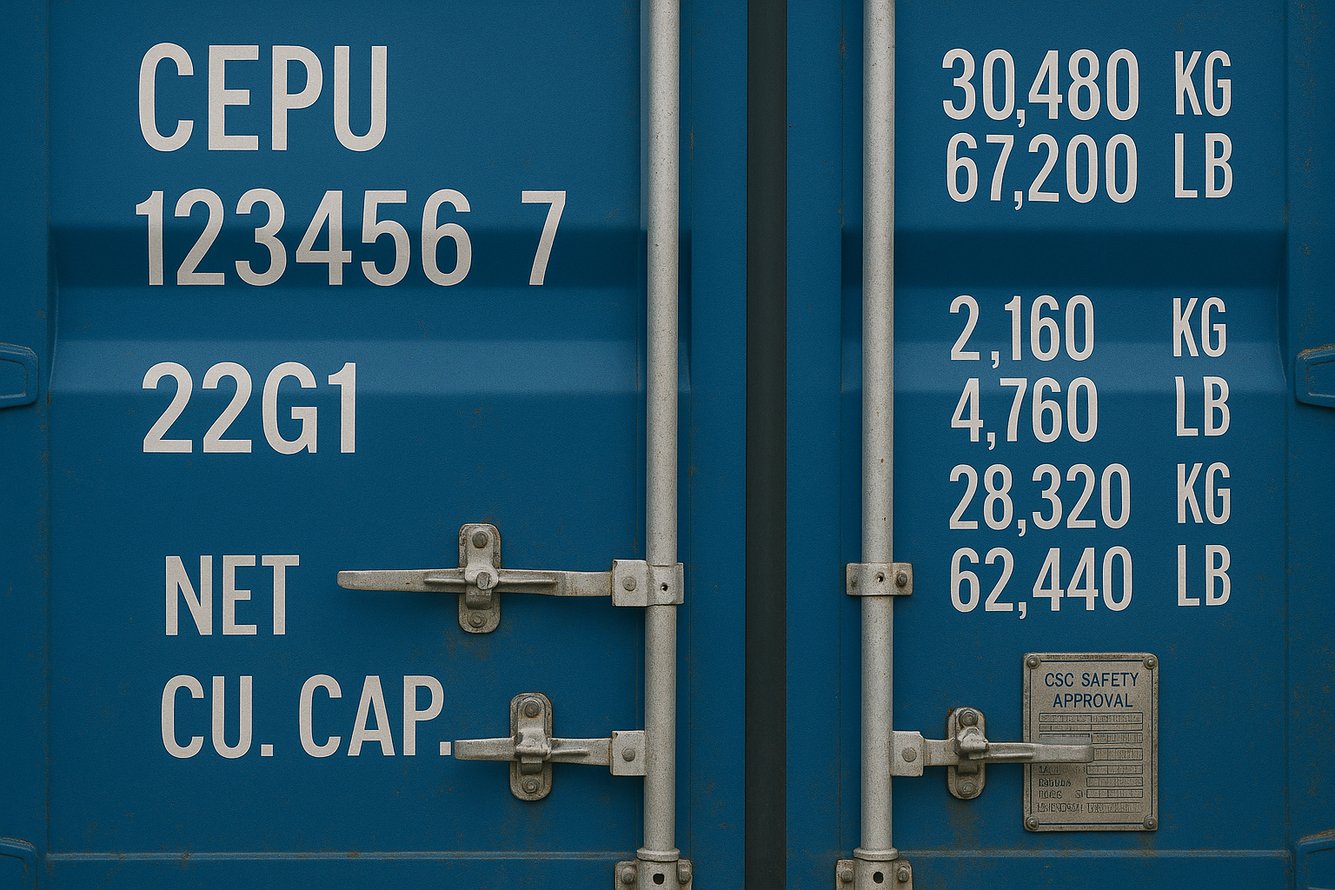 What Do the Numbers on a Shipping Container Mean?