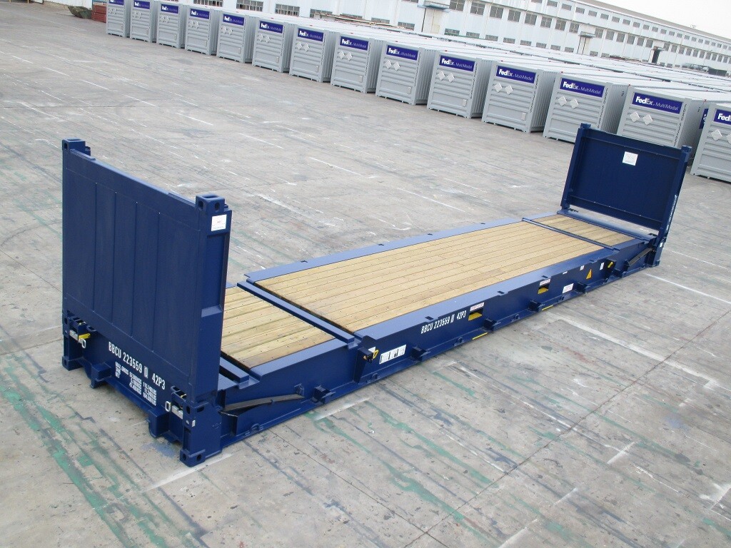 Les conteneurs Flat Rack