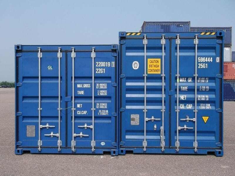 Conteneur maritime standard vs conteneur High Cube ?