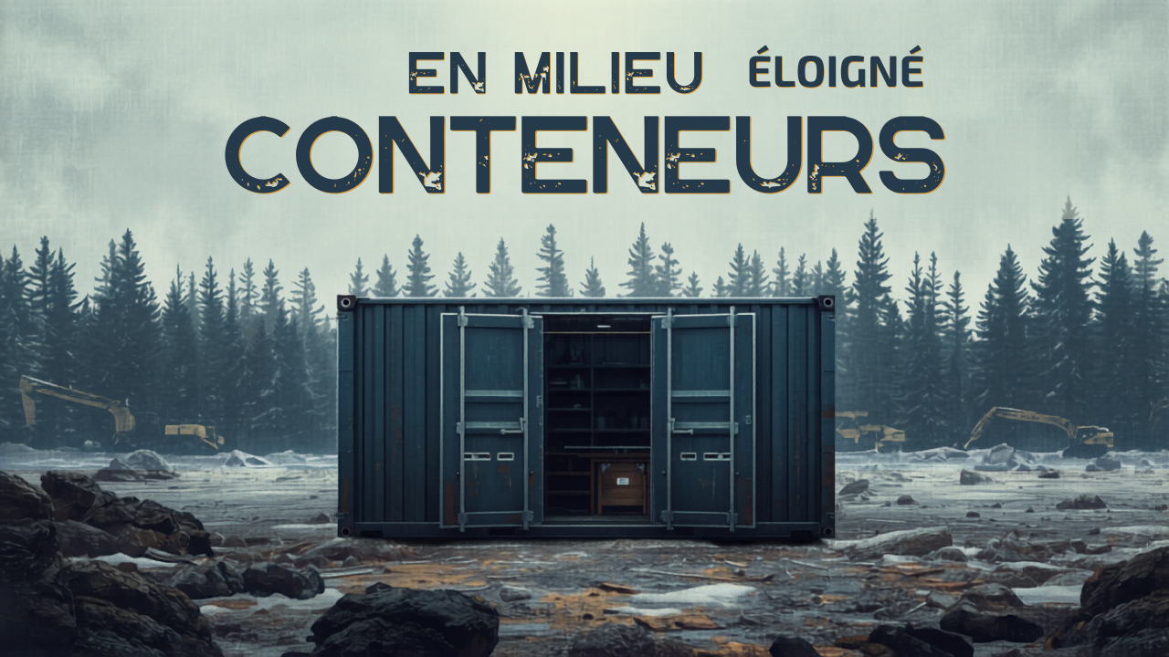 Containers for mining and forestry sites: durability in remote locations