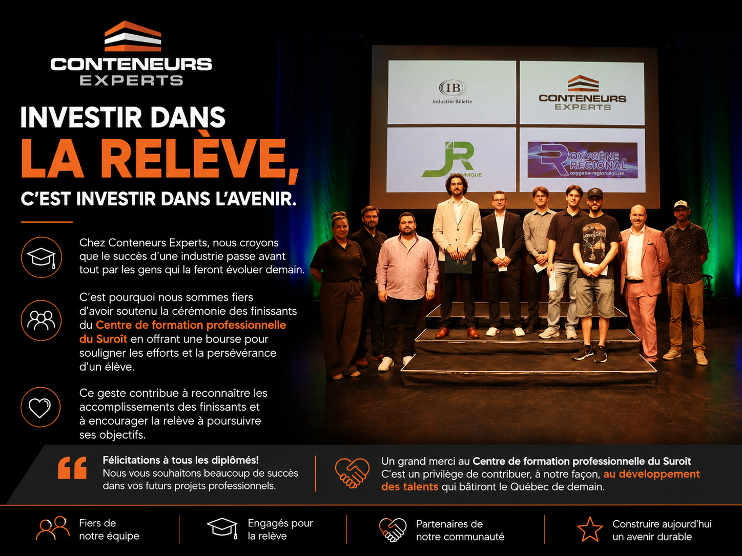 Investir dans la relève 2026