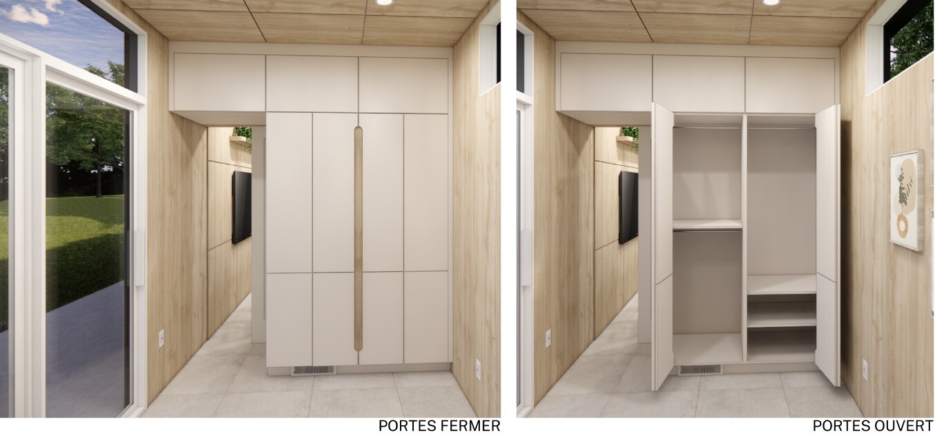 rangement chambre_conteneur maison_mini-maison_conteneur expert_Quebec