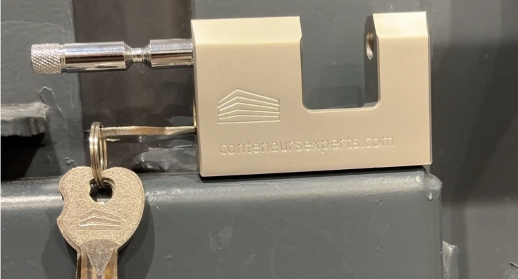 Ça coûte combien un cadenas spécialisé pour conteneur