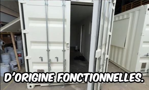 Garder les portes d'origine du conteneur ?